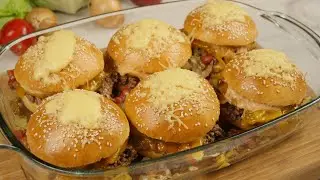 Rezept: Burger Auflauf Rezept / Cheeseburger Auflauf / Cheeseburger Casserole