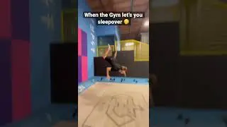 Midnight Trampoline Sleepover Flips