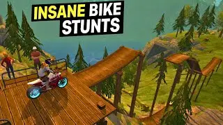 STUNT BIKE EXTREME Gameplay: This Bike Game is Now My FAVORITE! Level 1 to 10
