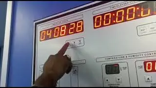 Demo of Operation Theatre Control Panel
