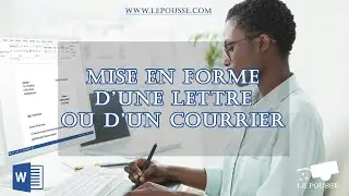 Mise en forme d'une lettre (courrier) sur Microsoft Word  [LePousse.com]