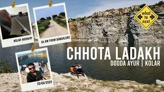 CHHOTA LADHAKH (Dodda Ayur) | Kolar  ; A Breakfast Ride of 60 Kms from Bangalore post covid.