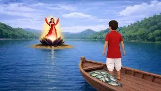 রহস্যময় ফুল ও জেলের ভাগ্য । Moral Story । Rahasyamai Bengali cartoon 