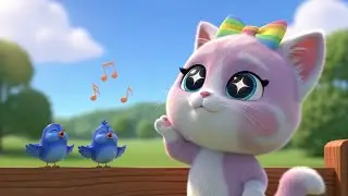 Coco Cat’s Colorful Adventure 🌈🐱 | Learn Colors with Fun & Music!