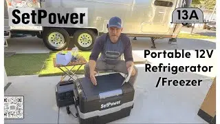 SetPower RV45D 45Qt 12V Refrigerator Unboxing & Review: Ultimate Cooler for Camping & Overlanding!