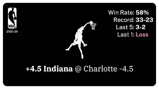 FREE NBA Point Spread Pick (Jan 08, 2026)