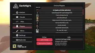 Unturned UNDETECTED HACK DARKNIGHT 2023-2025 [Unturned Hack] [Unturned Hile] [Unturned чит]