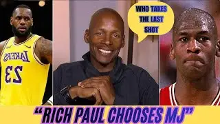 Rich Paul Shocks NBA World By Choosing Michael Jordan Over LeBron James For The Last Shot