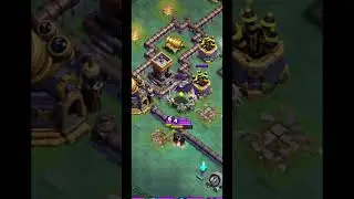 easy night witch attack in clash of clans (3 star) #shorts #clashofclans #coc