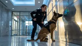 K-9 Blocks the Apartment Package Locker &mdash; What's Labeled 