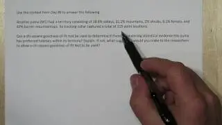 Large Sample Size Condition for Chi-Square Test: Expected Counts Less than 5