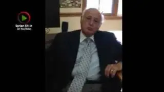 Syrian Sit-in on YouTube - John Jandali (Steve Jobs' Father)