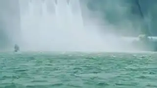 Bhatsa dam water spray 🌫🌊