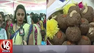 Sankranti Festival: Huge Response For International Sweet Festival In Parade Grounds | V6 News