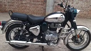 New ROYAL ENFIELD Classic 350 Emerald green 2025 chrome