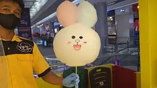 Korean Cotton Candy Art | Grand Batam Mall