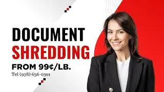 Boston's Best Document Shredding Service. How To Shred Residential and Medical Files From 99&cent;/lb