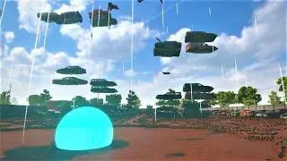 Cyan Up Black Hole Vs The Junkyard (gravity on) | Teardown NG |