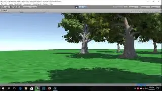 Unity3D Adding A Simple WindZone To Scene