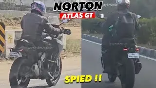 Finally ! TVS Norton Atlas GT Spied For The First Time 🔥 Price Features Launch Date In India 😱