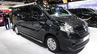 2017 Renault Trafic Grand Passenger Double Cabin - Exterior and Interior - Auto Show Brussels 2017