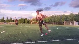 DilonRhoe DefensiveBack ThomasEdisonHS                                    DrillDay: