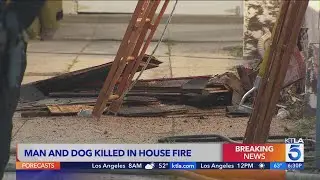 Deadly East Hollywood house fire