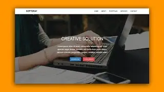 Simple Website using Bootstrap and SCSS | SCSS tutorial for beginners