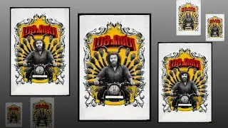 mahaan movie poster editing in picsart /Tamil /vikram /dhruv vikram / mahaan first look