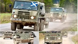 &lsquo;Scottish Gunners&rsquo;  Convoy on the move! 🏴󠁧󠁢󠁳󠁣󠁴󠁿