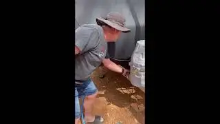 Topping up you caravan water tanks from an external water bladder 
