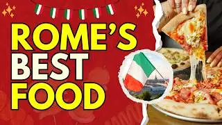 Best Food in Rome 🇮🇹 | Ultimate Italian Food Tour for Tourists
