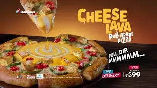Presenting Domino&rsquo;s Cheese Lava Pull Apart Pizza | Domino&rsquo;s India | Bengali