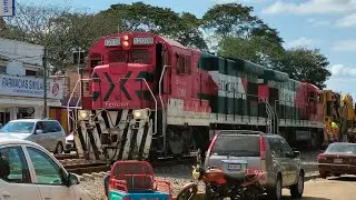 La Jordan, SF30C y m&aacute;s, varios trenes de Ferrosur pasando la G-220