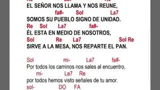 Entrada: El Señor nos Llama, Pbro. Alberto Taulé (con acordes)