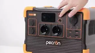 Pecron E600LFP Portable Power Station 1200W 614Wh
