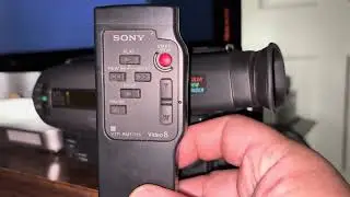 Sony CCD-TR86 Video 8 Handycam Camcorder eBay find, Will It Work?