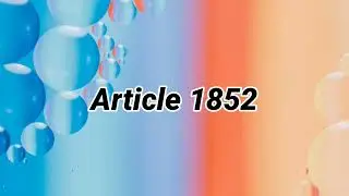 Limited partnership (Article 1850-1852)