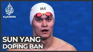 Chinese Olympic swimmer Sun Yang handed 8-year doping ban