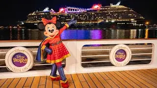 Disney Destiny Port Canaveral Arrival | Disney Cruise Line