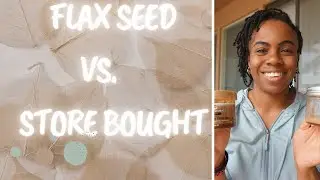 Flax Seed Gel vs. Loc/twist/Braid Gel | first re-twist | starter locs