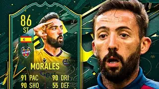EL COMMANDANTE! 🤩 86 WINTER WILDCARD MORALES PLAYER REVIEW! - FIFA 22 Ultimate Team