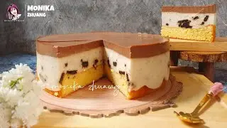 Chocolate Foam Pudding Cake / Chocolate Oreo Layered Pudding