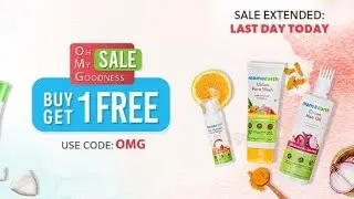 Mamaearth OMG Sale || Buy one Get One 50% OFF Sales Review Product || #youthubindia #volg