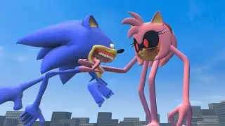 NEW AMY ROSE NIGHTMARE INNYUME SMILEY'S VS ALL SHIN SONIC TAPES AND OTHER in Garry's Mod!!!