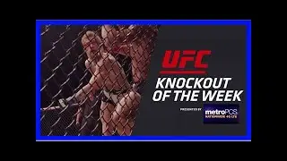 Ufc ko of the week: rafael dos anjos destroys george sotiropoulos