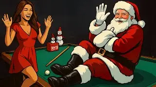 Holiday Pool Trick Shots with Mary Avina [8K]
