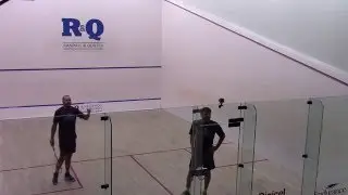 Bermuda R&Q Legends of Squash 2016 John White vs Lee Beachill G1