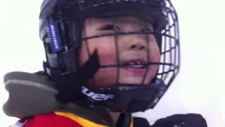 Ryln counting by 9's while skating