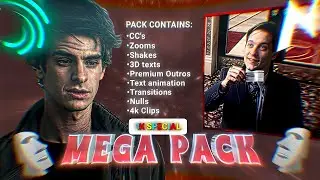 1k Subscribers Special Mega editing pack (+Preset) | Chuha edits 
